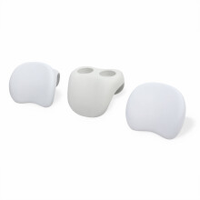 Two headrests and cupholder for inflatable spa