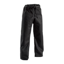 (4/170 cm) Playwell Karate Heavy Weight Canvas Trousers Black