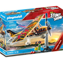 Playmobil 70902 Air Stunt Show Tiger Propellervliegtuig