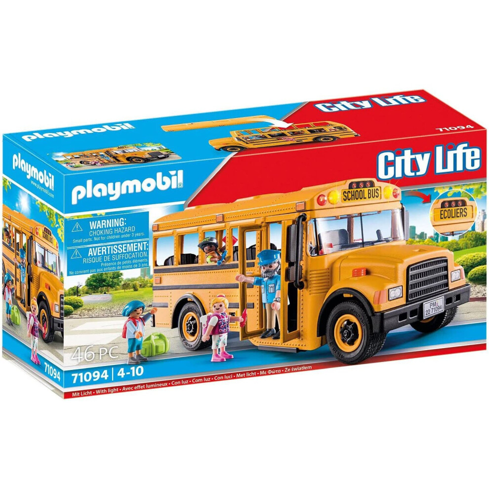 Playmobil City Life 71094 School Bus