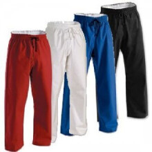 (0/130 cm) PLAYWELL KARATE TROUSERS BLUE P/C