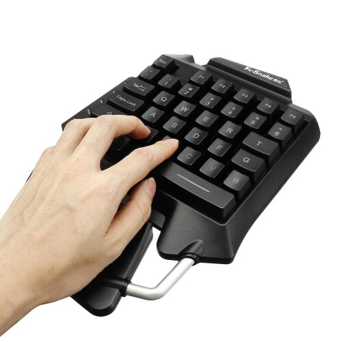 One Hand Gaming Keyboard Mini Mechanical Rgb Backlit Keyboard Game Controller 1