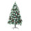 Living And Home Artificial Green Flocked Full Christmas Tree with Stand 1.8m 2