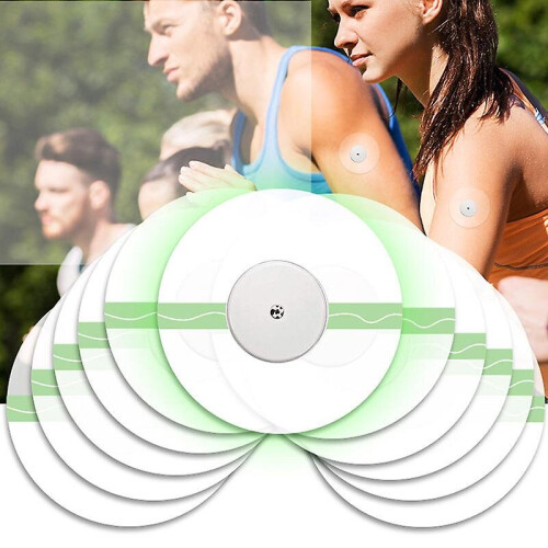 (Round) 20 Pack Waterproof Sensor Covers Adhesive Patches Clear Protection Stickers