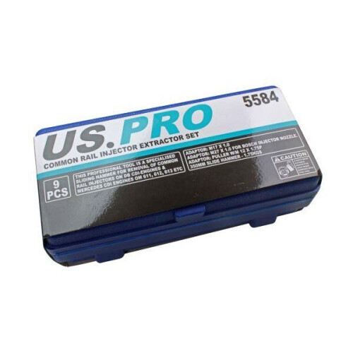 us pro US PRO Tools 9pc Common Rail Injectors Extractor Remover Set 5584 2