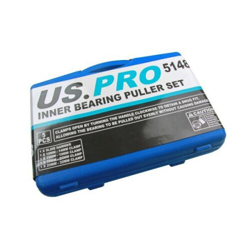 us pro US PRO 5pc Blind Inner Bearing Puller set Slide Hammer Internal 5148 2