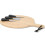 Alpina Bamboo Wooden Cheese Board Set Fork Knives Kitchen Slate Christmas Present Gift 6