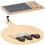 Alpina Bamboo Wooden Cheese Board Set Fork Knives Kitchen Slate Christmas Present Gift 2