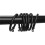 (24 Pack) 38mm Metal Curtain Rings - Black 2