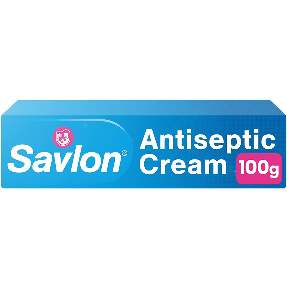 Savlon Cream Antiseptic 100 G, First Aid Cleanse And Help Prevent Infection In Small Wounds