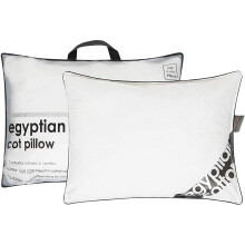(Cot Bed Pillow) Egyptian Cotton Cot Bed Pillow Anti-Allergy