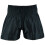 (Medium) Playwell Kickboxing Competition Satin Fight Shorts - Black 2