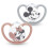 NUK Disney Space Soothers 6-18m Rose 2Pk 1