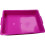 (Pink) Kitten Cat Litter Tray Pet Cage Base 36cm 3