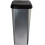 45L SILVER IML TOUCH & LIFT RECTANGLE SWING KITCHEN WASTE RUBBISH BIN 7