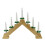 GEEZY Wooden Candle Bridge With 7 Led Lights GEEZY 1