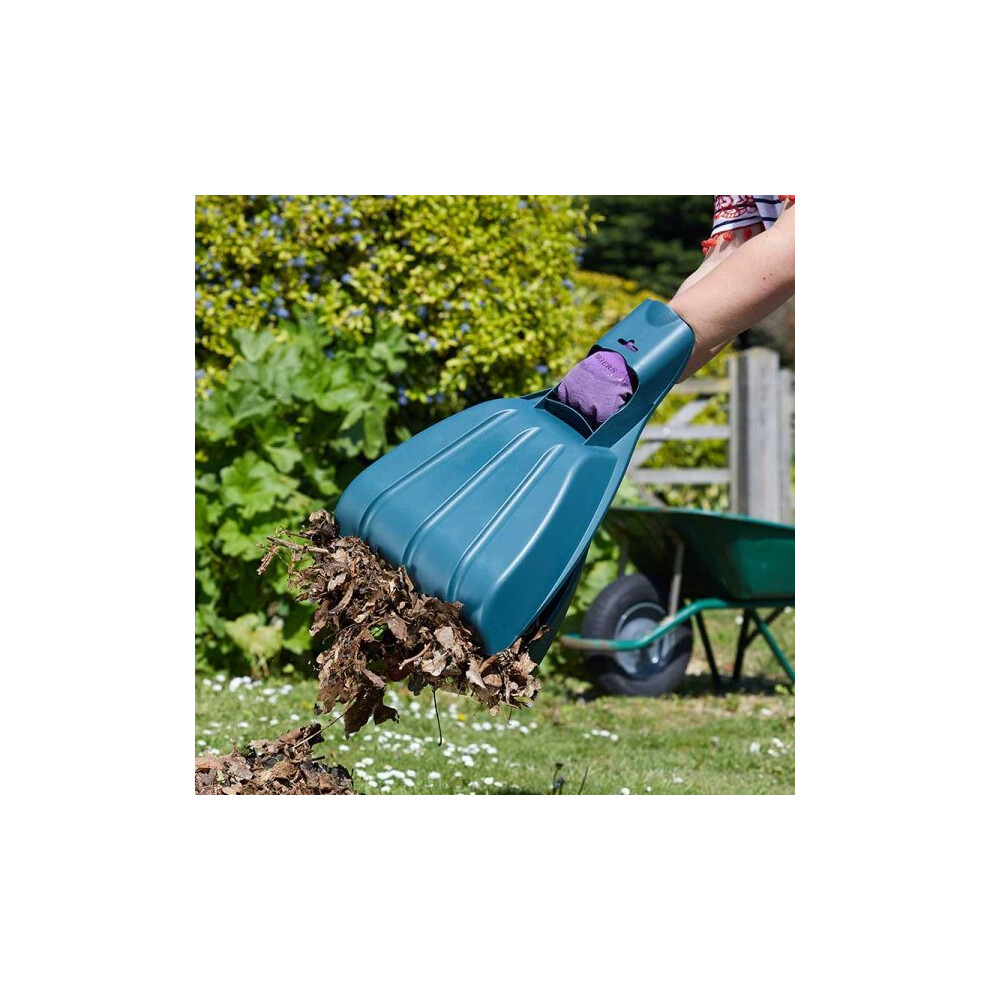 Smart Garden Products Tough Durable Polypropylene Jumbo Leaf Garden Hand Grabbers - Set Of 2