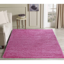 (Rectangle 80 x 150cm, PINK) Living Room Soft Shaggy Rugs 45mm Pile Height Small - Extra Large in 22 Colours