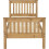 Seconique Seconique Monaco 3ft Single Bed - Distressed Pine 15