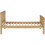 Seconique Seconique Monaco 3ft Single Bed - Distressed Pine 16