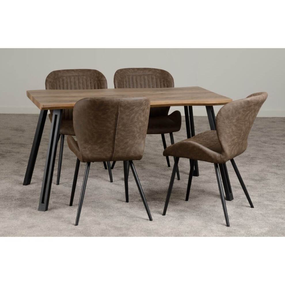 Seconique Quebec Wave Edge Dining Set