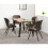 Seconique Seconique Quebec Wave Edge Dining Set 10