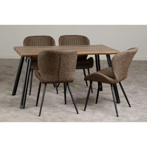 Seconique Seconique Quebec Wave Edge Dining Set 1