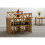 Seconique Seconique Richmond Solid Wood Foldaway Dining Table - Oak Varnish 19