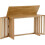 Seconique Seconique Richmond Solid Wood Foldaway Dining Table - Oak Varnish 13