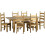 Seconique Seconique Corona Mexican Pine Extending Dining Set - Supplied with Six Chairs 1