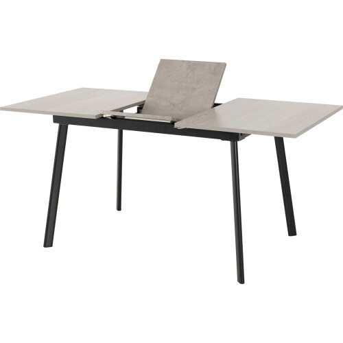 Seconique Avery Extending Dining Room Table - Concrete & Grey Oak Effect 2