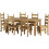Seconique Seconique Corona Mexican Pine 6ft Dining Set - Supplied with 6 Pine Chairs 1