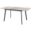 Seconique Avery Extending Dining Room Table - Concrete & Grey Oak Effect 1