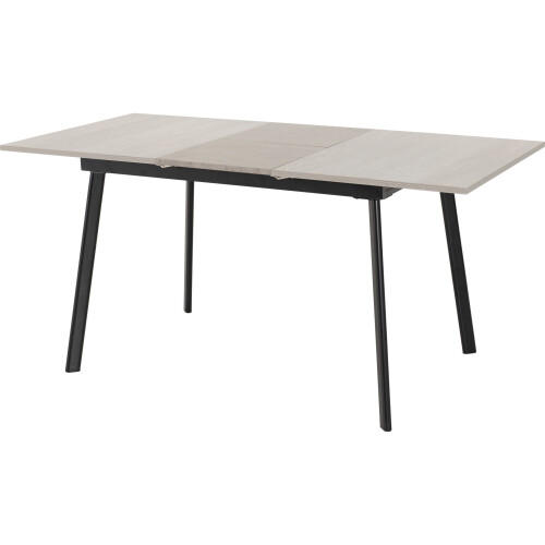 Seconique Avery Extending Dining Room Table - Concrete & Grey Oak Effect 1