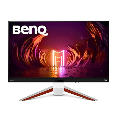 BenQ MOBIUZ EX2710U 4K Gaming Monitor (27 inch, IPS, 144 Hz, 1ms, HDR 600, HDMI 2.1, 48 Gbps full bandwidth, VRR compatible for PS5, remote