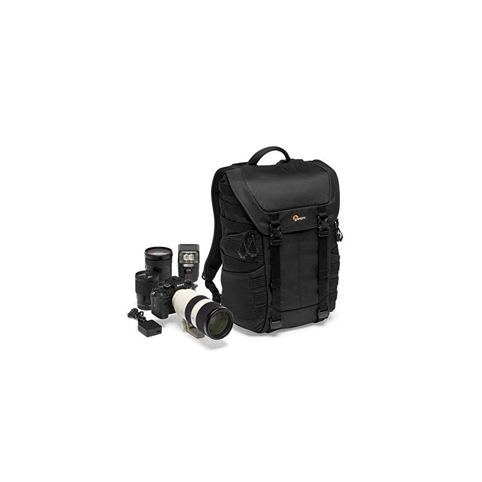 Lowepro ProTactic BP 300 AW II Mirrorless and DSLR Backpack - with QuickShelf divider system - camera gear to personal belongings - for Mirr