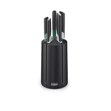 Joseph Joseph Elevate Knives 5-piece Carousel Set - Editions, Sage Green