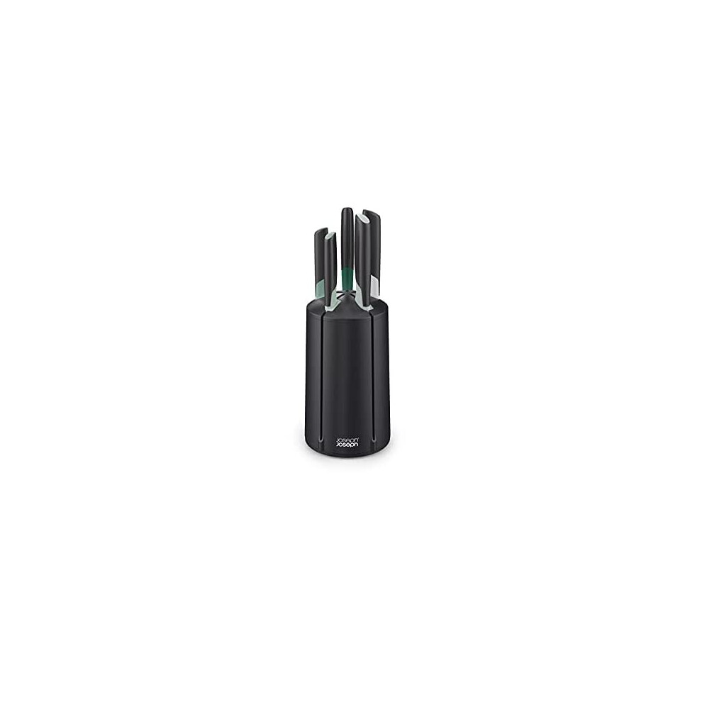 Joseph Joseph Elevate Knives 5-Piece Carousel Set - Editions, Sage Green