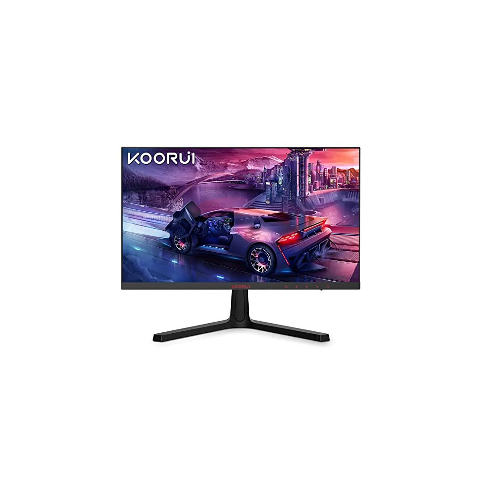 KOORUI 24 Inch Computer Monitor, FHD 1080P Gaming Monitor 165Hz VA 1ms Build-in FreeSync, Compatible G-sync, LED Monitors with Ultra-Thin,