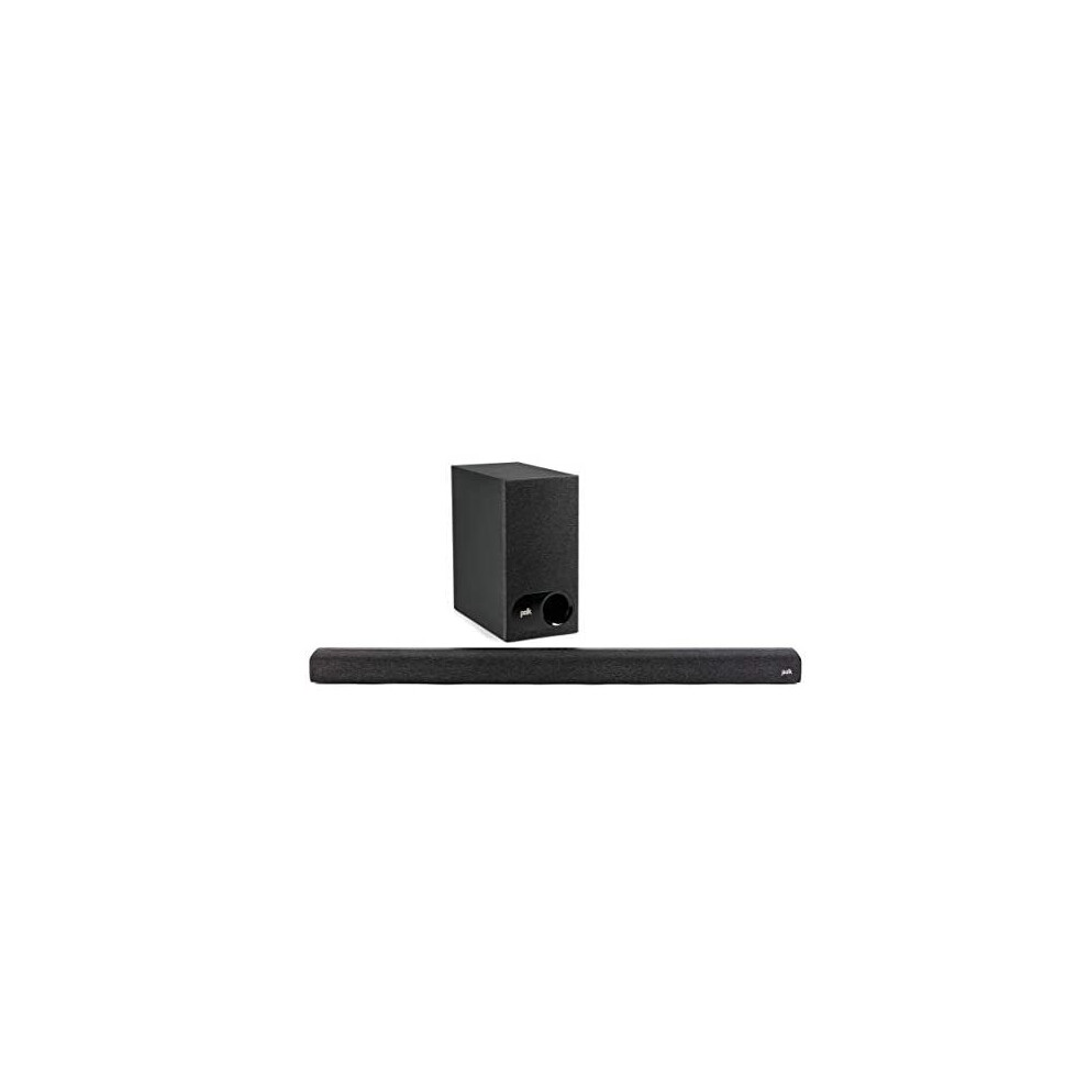 Polk Audio Signa S3 Soundbar With Wireless Subwoofer, Tv Speakers For Home Cinema Sound System, Surround Sound, Dolby Digital, Built-In Chromeca
