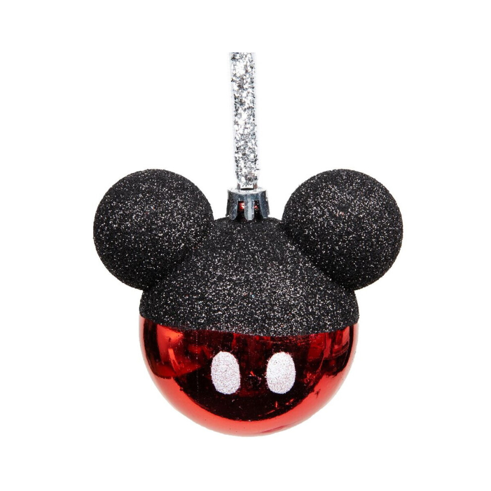 Widdop And Co. Christmas Bauble Disney Mickey Festive Hanging Tree Decoration Bauble