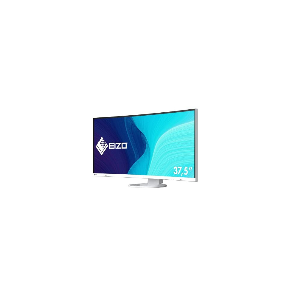 Eizo Weiss Monitor Flexscan Ev3895-Wt 37,5" Ultrawide Quad Hd+ Ips Curved Weiß Höhenverstellbar - Bild 8