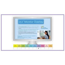 Crossbow Education: Monitor Overlay 21.5inch widecreen - Purple