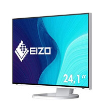 Eizo FlexScan EV2495-WT 61.1 cm (24.1 Inch) Monitor (HDMI, USB 3.1 Hub, USB 3.1 Type C, RJ-45 LAN, DisplayPort, 5 ms Response Time, Resoluti