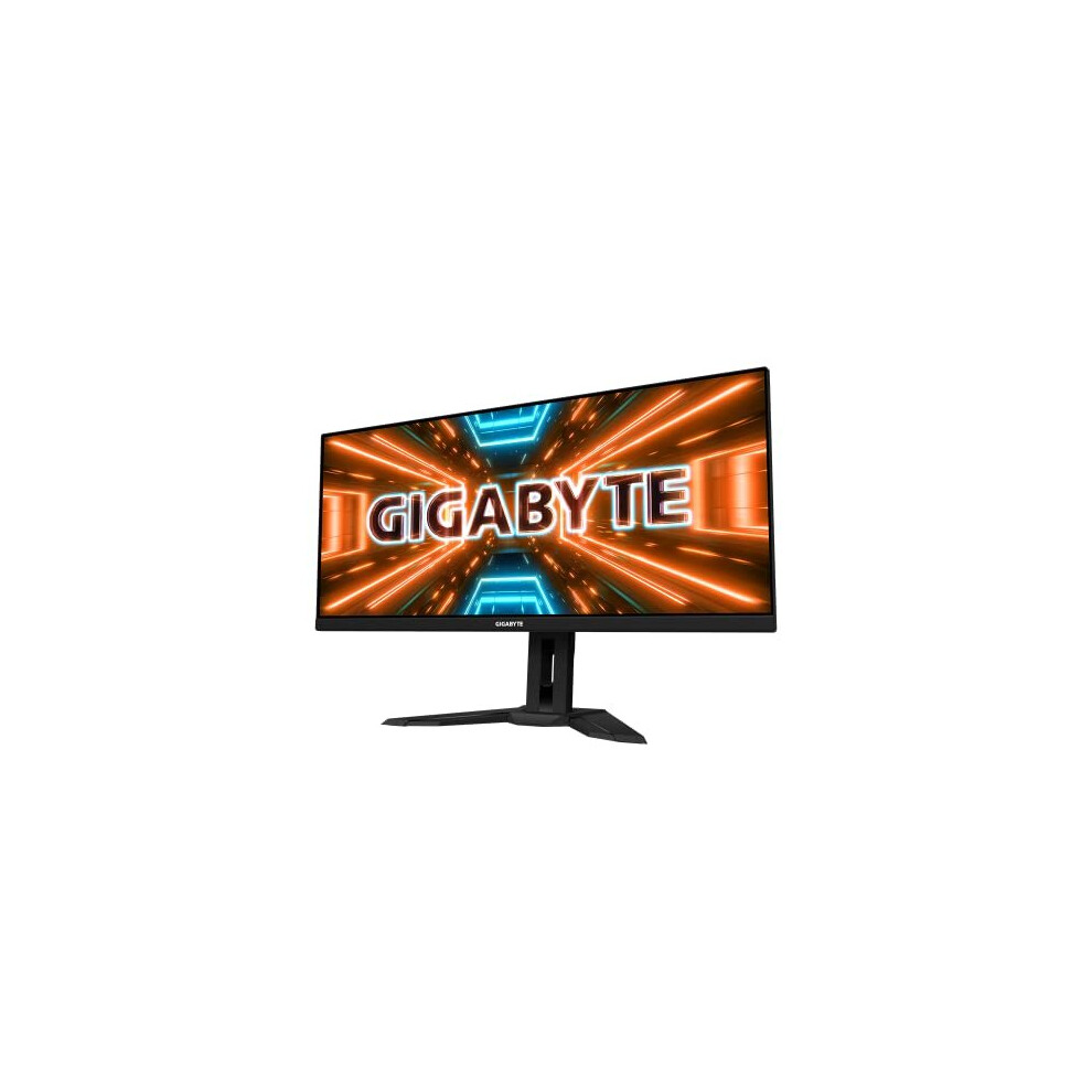 Gigabyte M34WQ 34" Monitor Da Gioco Wqhd - 3440 X 1440, 144Hz, 1Ms, 400 Cd/M², Freesync Premium, Displayhdr400, Hdmi 2.0, Displayport 1.4-image