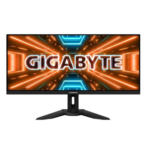 Gigabyte Monitor para jogos Gigabyte M34WQ 34 polegadas IPS Ultrawide WQHD (3440 x 1440) 144Hz FreeSync Premium 1
