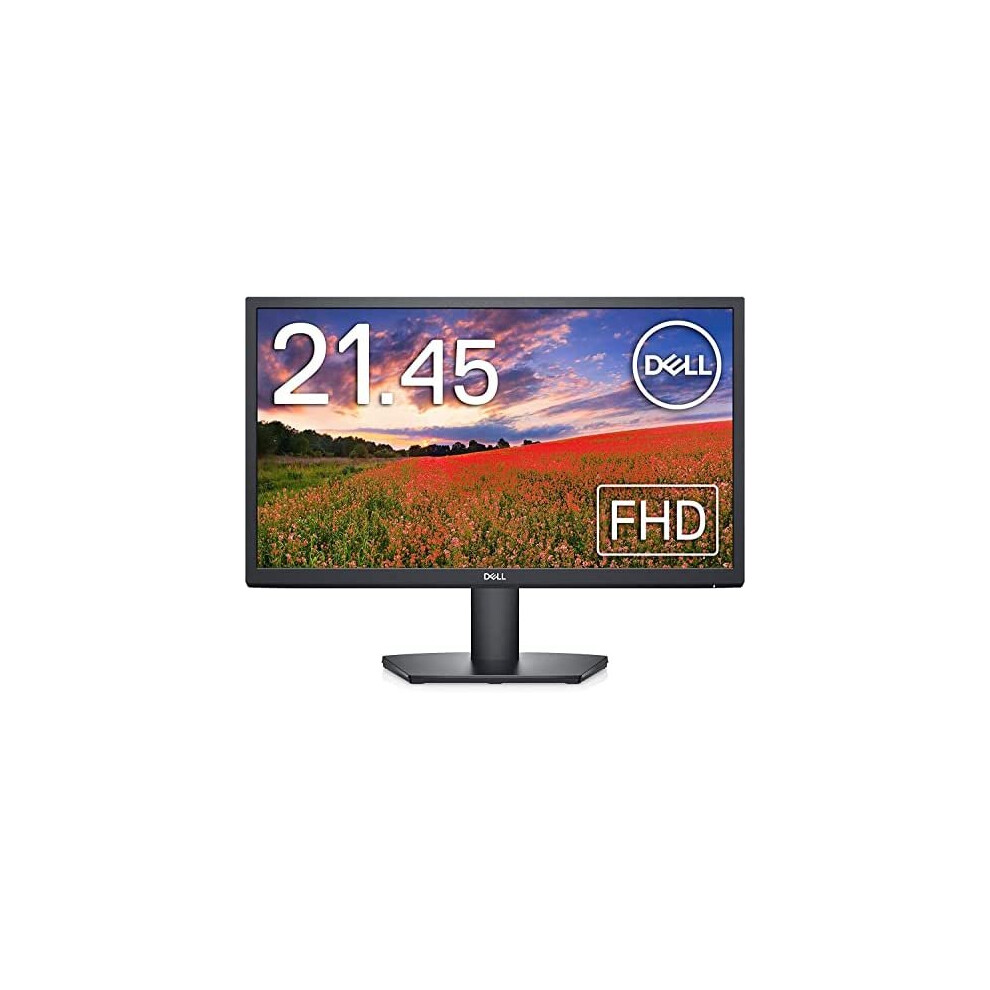 Dell SE2222H 21.5 Inch Full HD (1920 x 1080) Monitor, 60 Hz, VA, HDMI, VGA, Black