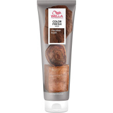 (Chocolate Touch) Wella Professional Color Fresh Mask | Temporary Colour Refresh Treatment | Semi-Permanent Hair Dye | Wash Out Colour