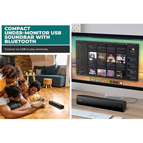Barre de son - Creative - Stage Air V2 - USB - Bluetooth - 20 Watt 1