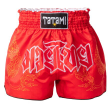 (Small) TATAMI NAKMUAY MUAY THAI SHORTS - RED